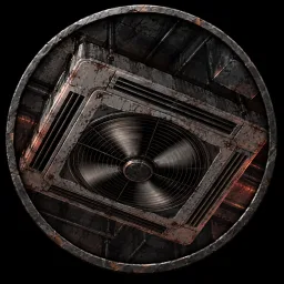 La sala VIP con la ventilación prendida